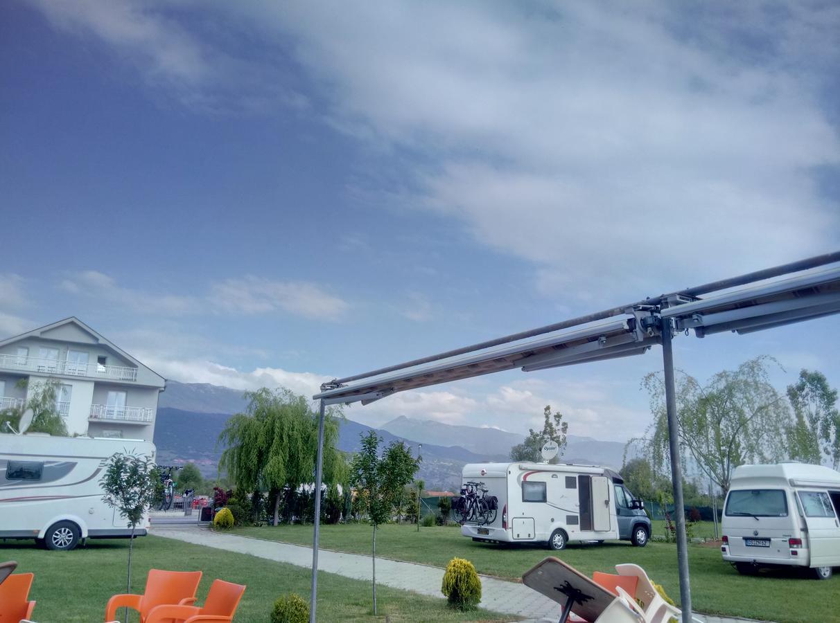 Sunrise Hotel & Camping Struga Dış mekan fotoğraf